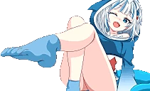 GuraFeet emote