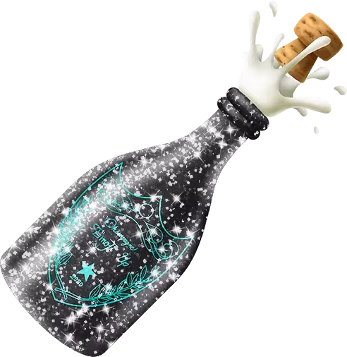 Black_Sparkle_Champagne emote