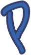 LetterP_Blue emote