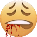 LipBiteBlood emote