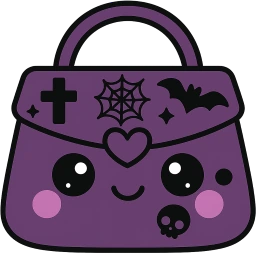 Purple_kawaii_purse emoji