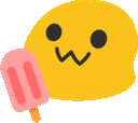 blobpopsiclered emote