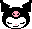 kuromi_smirk static emote