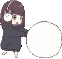 MenheraSnowball emoji