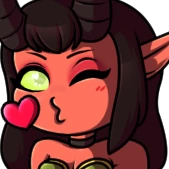 SuccubusKiss_Fel emote