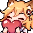 SenkoHeart emote