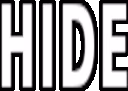 hide emote