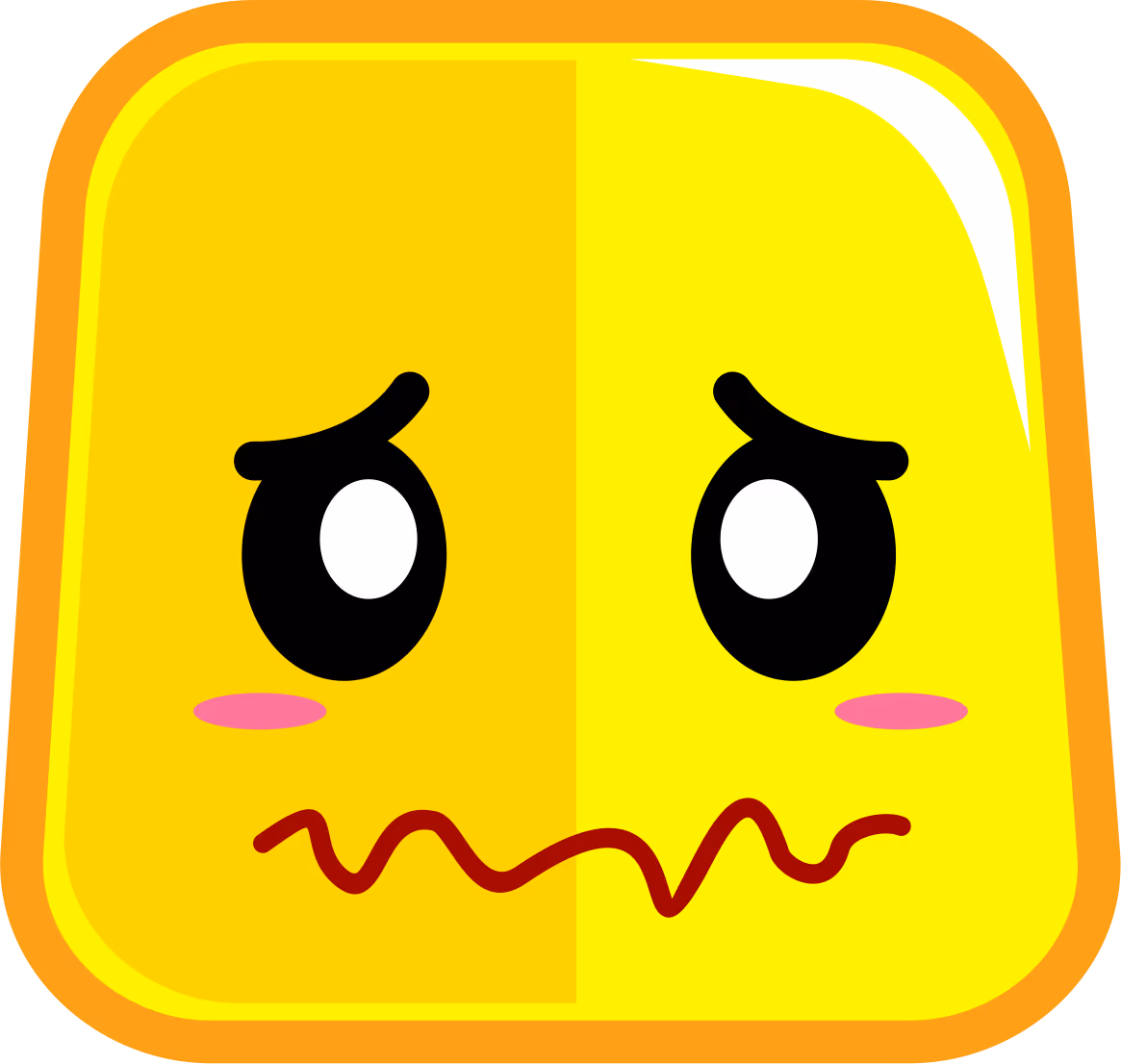 nervous emoji