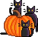 HalloweenCats emote