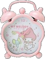 my_melody_clock emote