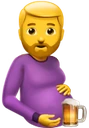 Beer_Belly_Man_Yellow emoji
