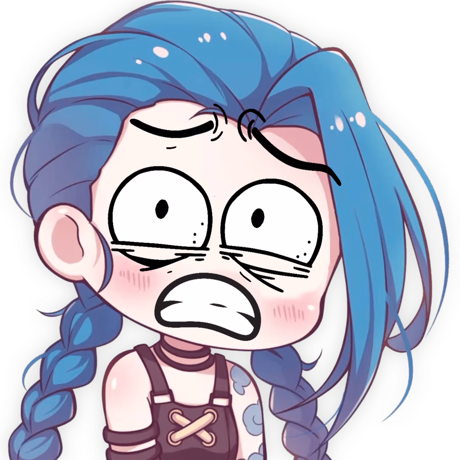 Jinx_Cringe emote