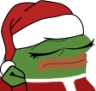 peepoYaasChristmas emote