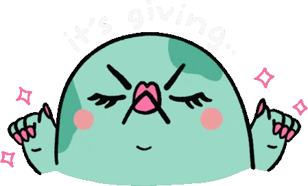 Itsgiving emote