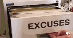 Excuses emote