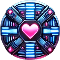 cyber_heart_core emote