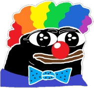 black_pepe_clown emote