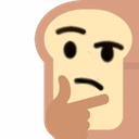 BreadThinking emote