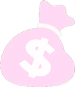PinkMoneyBag emote