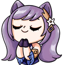 PrayKeqing emote
