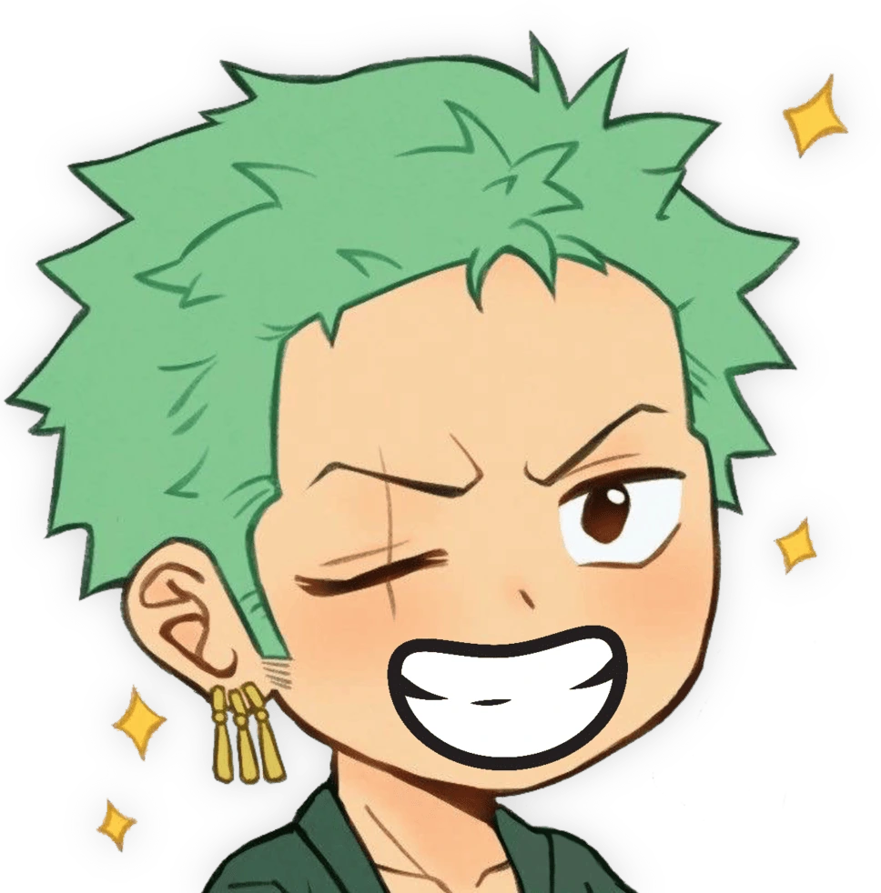 Zoro_Smile emote