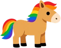gaypridehorse emote