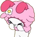 MyMelody_Facepalm emote