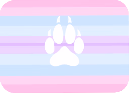CottoncandyWolfgender emote