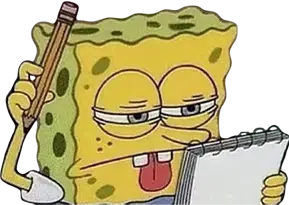 Spongebob_Thinking emote
