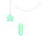 greenhangingstars animated emote