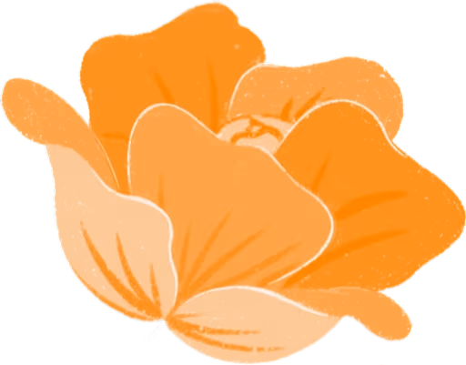 OrangeFlower emote
