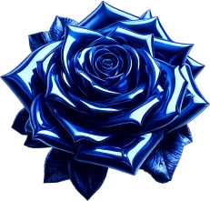 Blue3dshinyrose emote