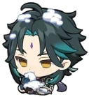 Xiao_EatingSnow emote