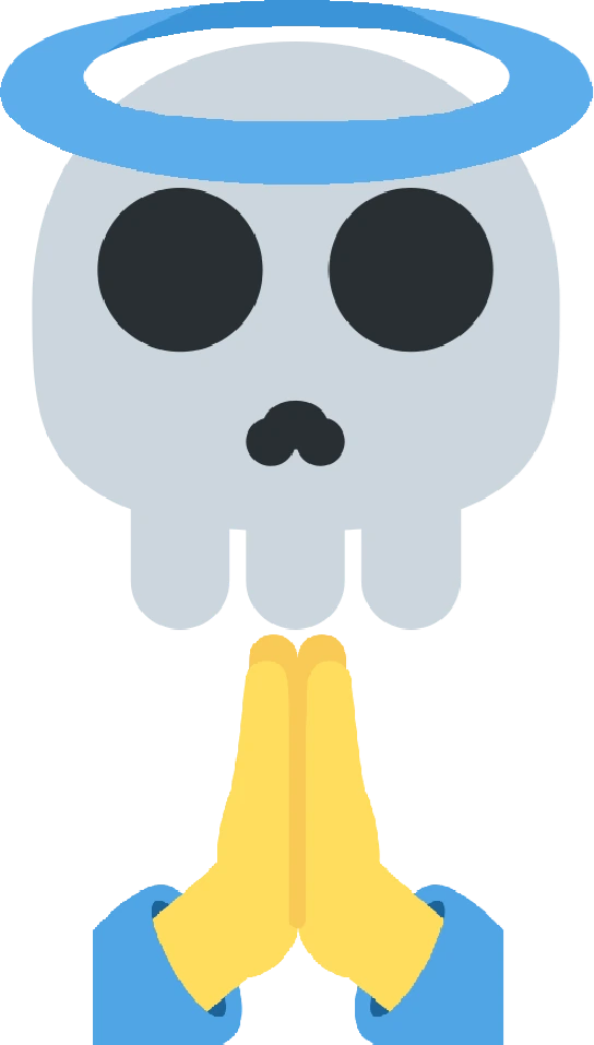 SkullPray emote
