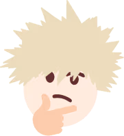 Bakugou_Thinking emote