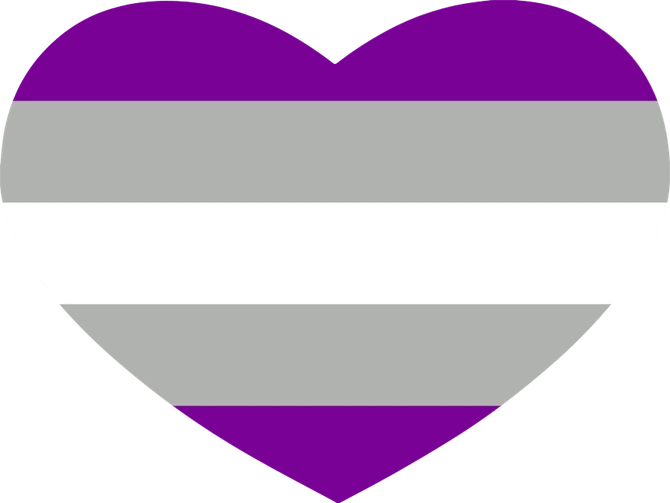 greysexualflagheart emote