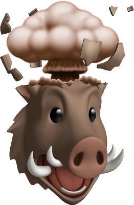 Boarsheadexploding emote