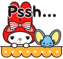 MyMelodyGrumpy emote
