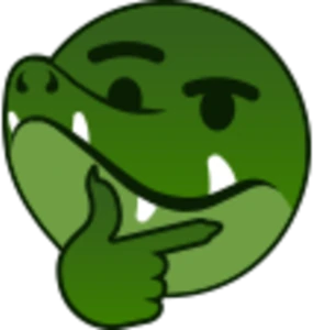 thinkgator emote