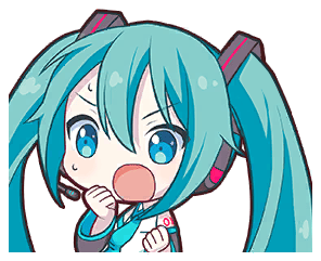 miku_surprised static emote