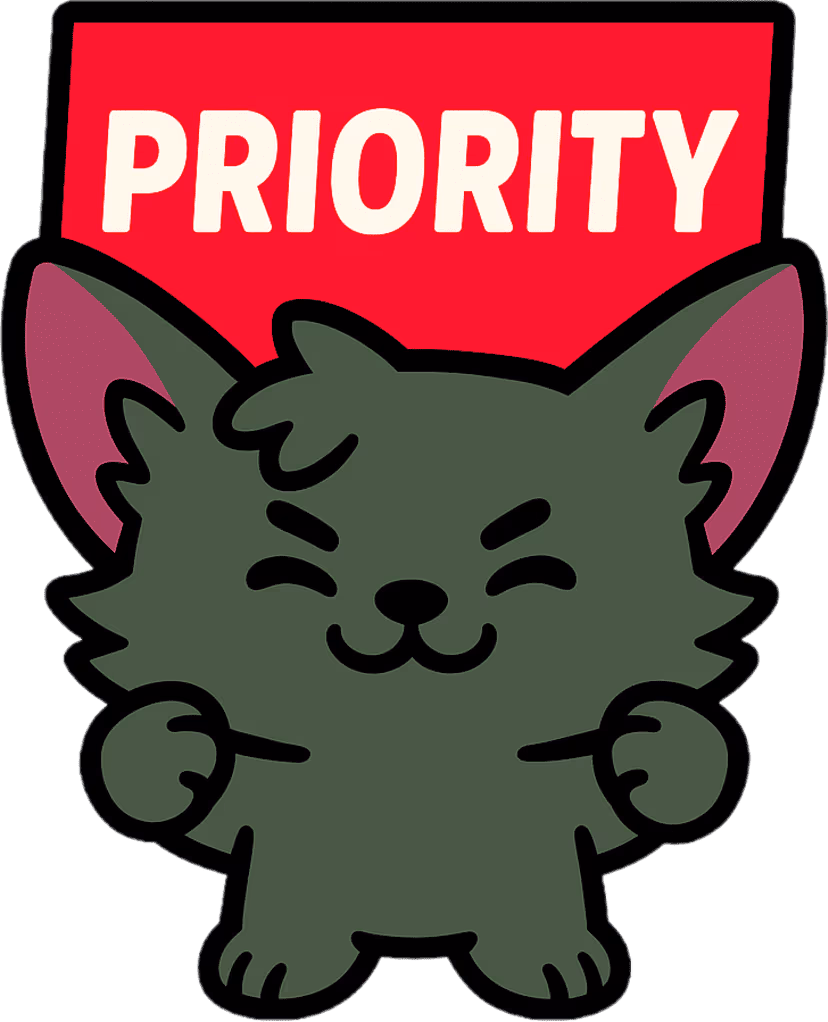 PrioMascotSign emote