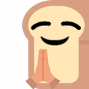 PrayingBread emote