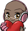 DoomfistHeart static emote