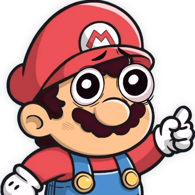 Mario_Scared emote