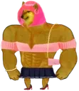 Buff_Lady_Cheems emote