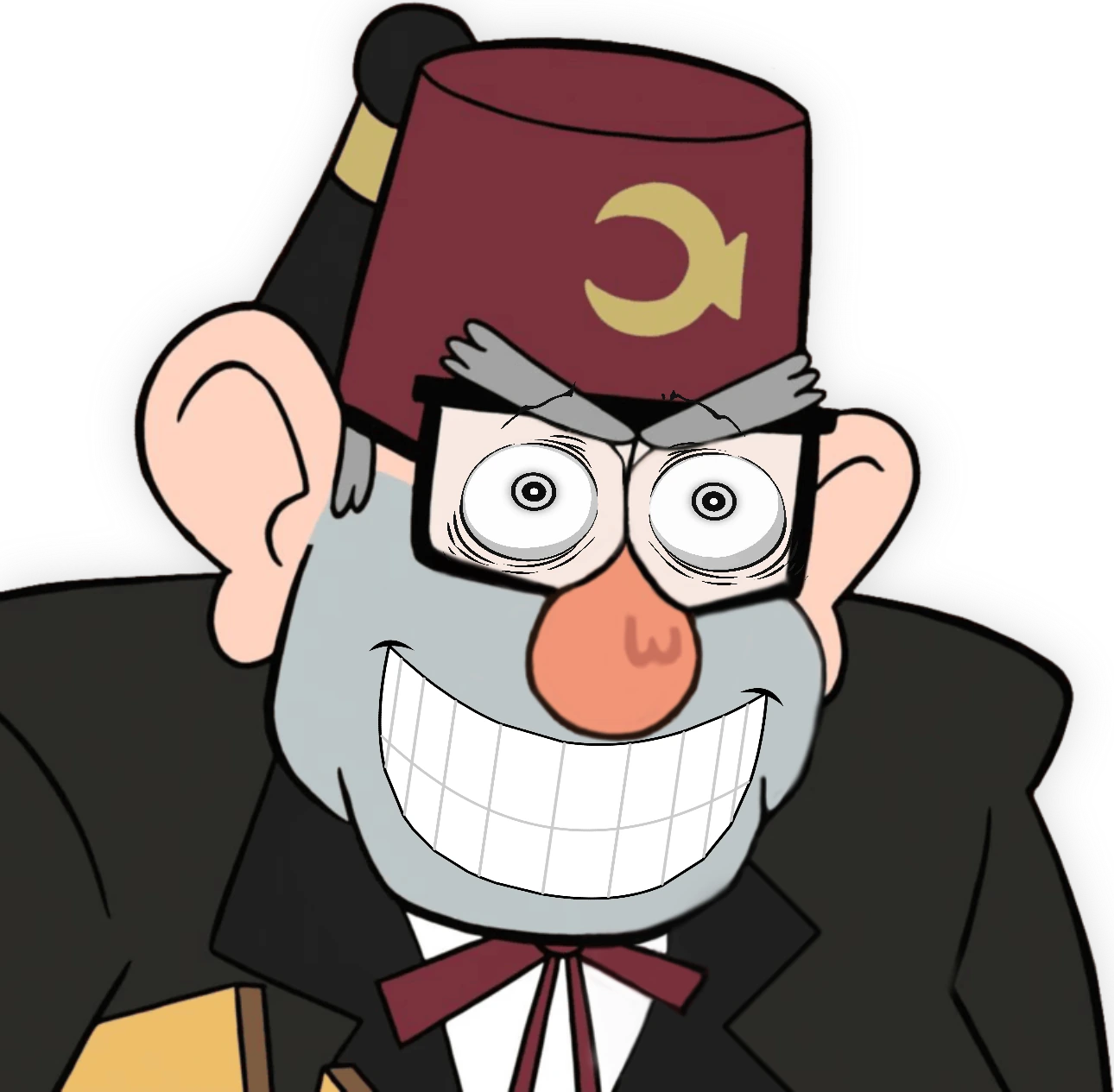 GrunkleStan_CrazySmile emote