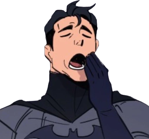 BatmanYawn emoji