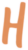 LetterH_Orange emote