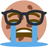 Nerd_Cookie_Cry emote