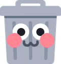 Blushing_Trashcan emote